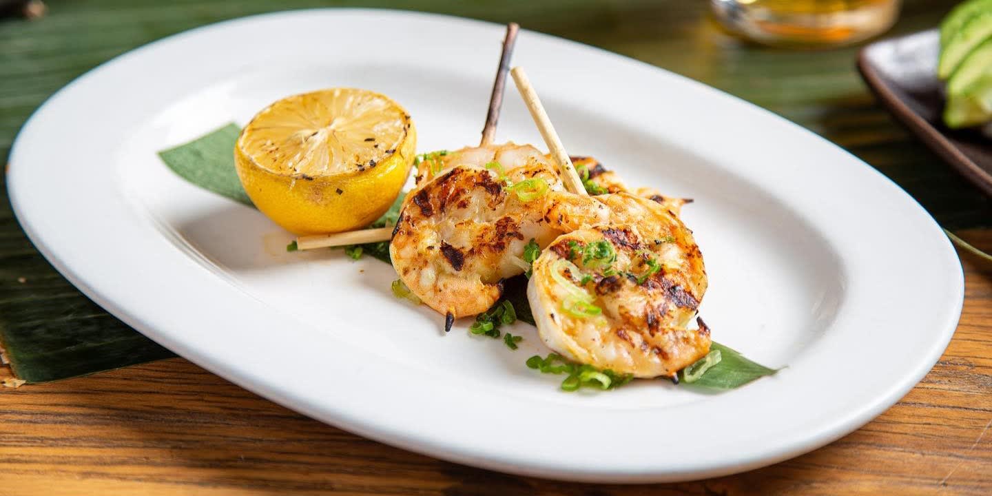 These Garlickly Shrimp Skewers Belong on Your Grill