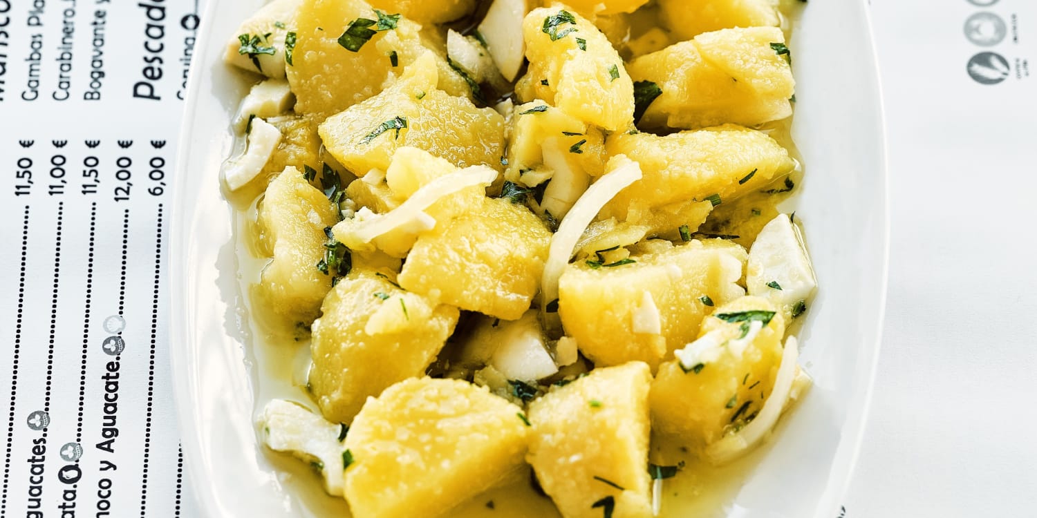 Skip Heavy Potato Salad for Light, Spanish-Style Papas Aliñadas