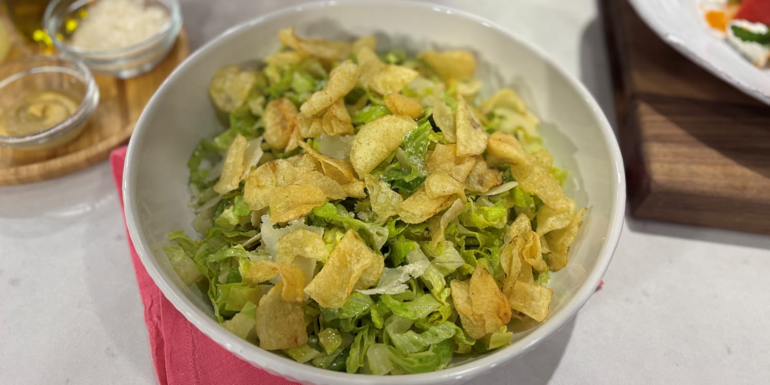 Add Potato Chips to Salads for the Crunch Factor