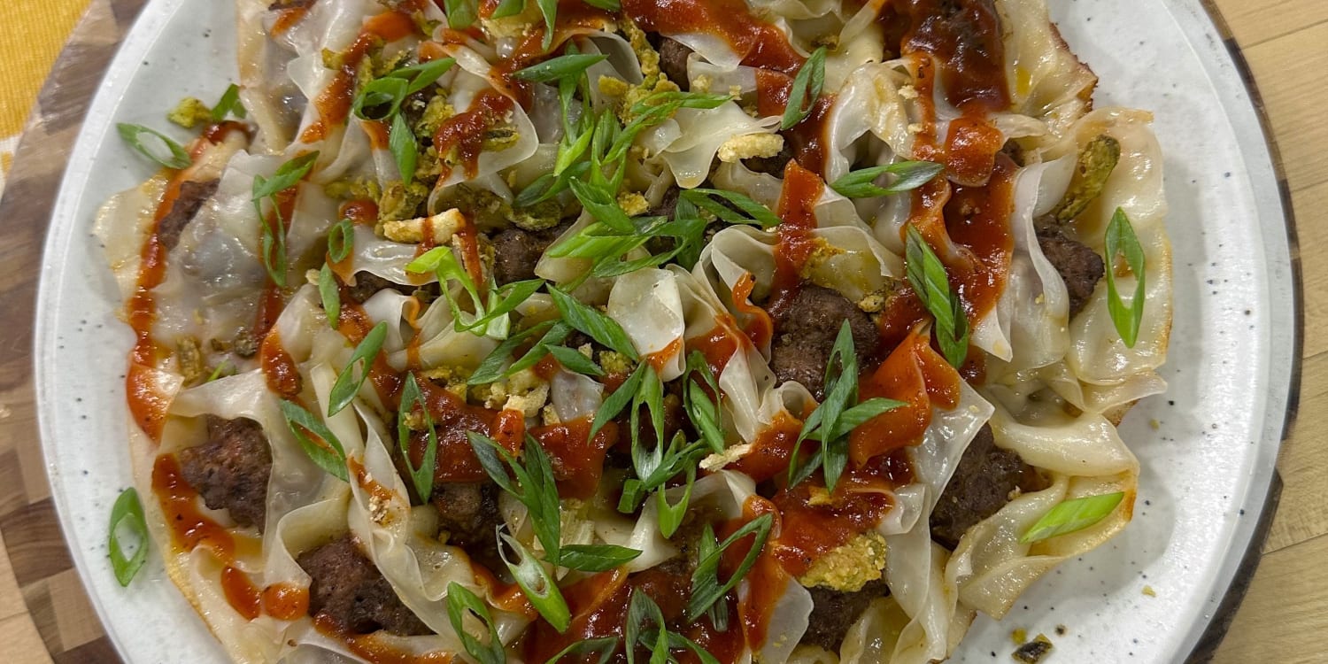 These Open-Faced Cheeseburger Dumplings Require No Folding