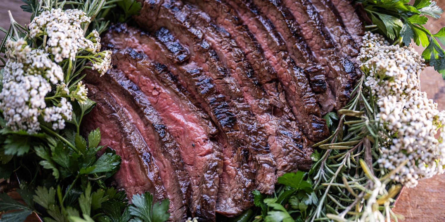A Sweet and Zesty Marinade Makes This Grilled Flank Steak Stand Out