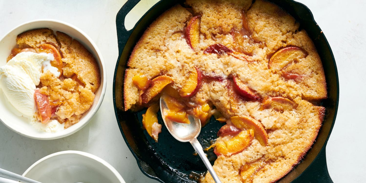 Celebrate Summer Peaches With This Easy Buttermilk Cobbler