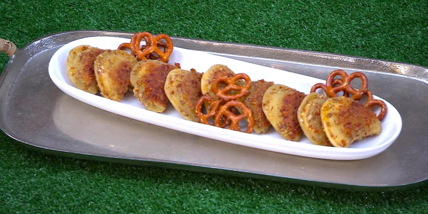 Pierogies Meet Pretzels in These Party-Perfect Bites