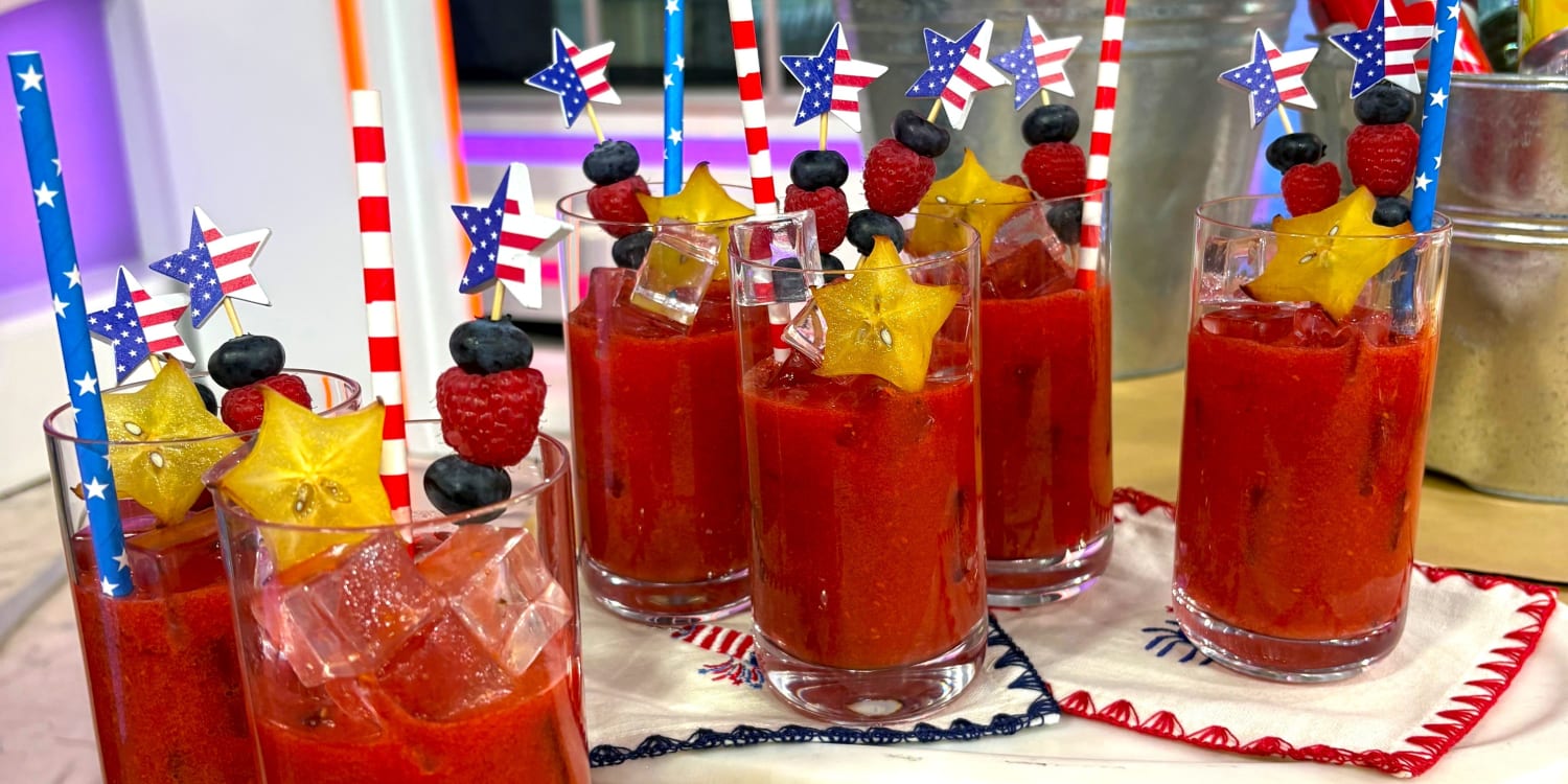 Batch This Berry Elderflower Pimm's Cup for Your Fourth of July Party