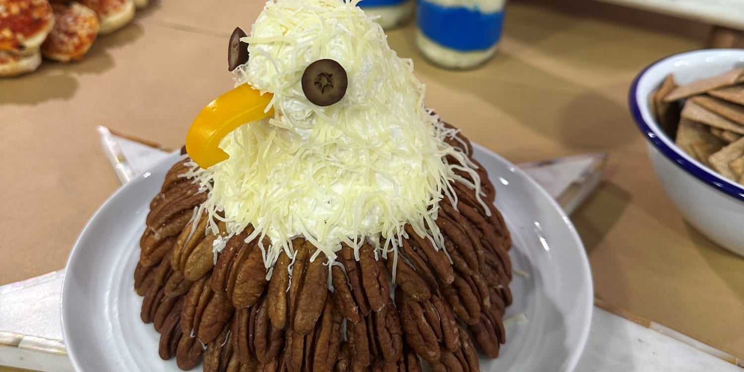 Make This Bald Eagle Cheese Ball Your Fourth of July Centerpiece