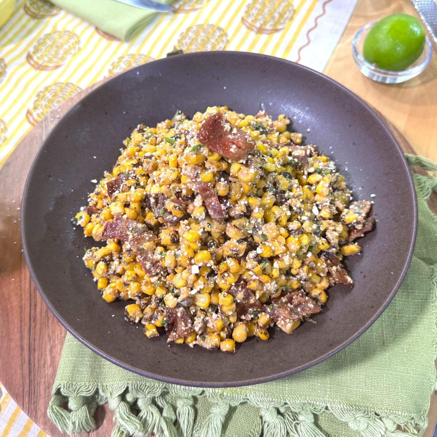 Hot Honey Street Corn