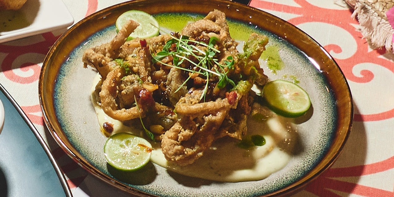 Serve Crispy Jerk Calamari and It'll Disappear in an Instant