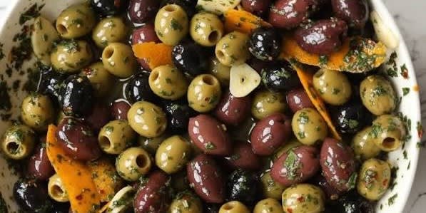 Marinate Olives for an Effortless Yet Elegant Appetizer