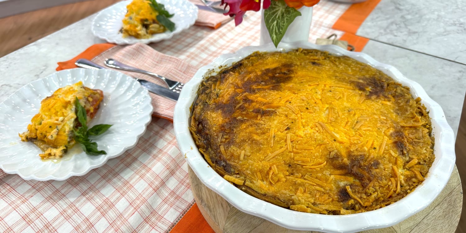 Make the Most of Summer Tomatoes with This Cheesy Pie
