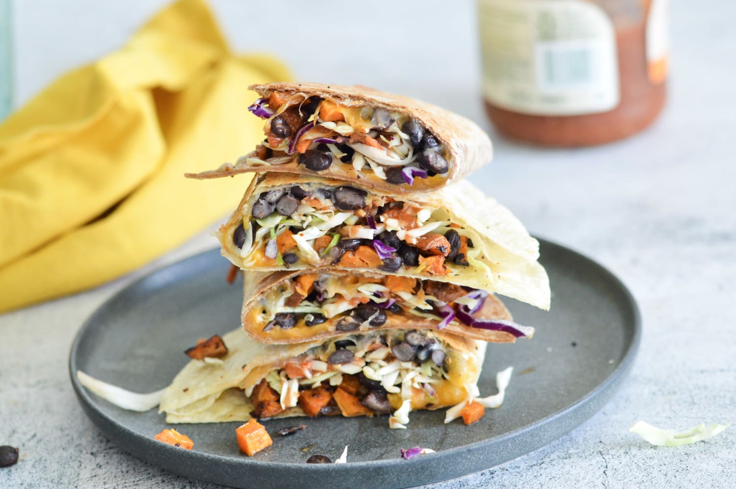 Make These Sweet Potato and Black Bean Quesadillas for an Easy Weeknight Dinner