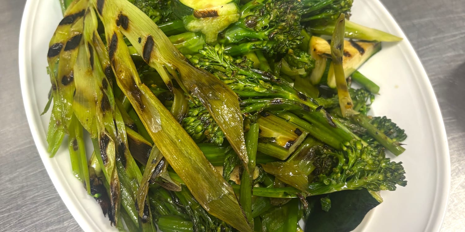 Toss Charred Greens With a Garlicky Lemon Dressing for a Simple Side