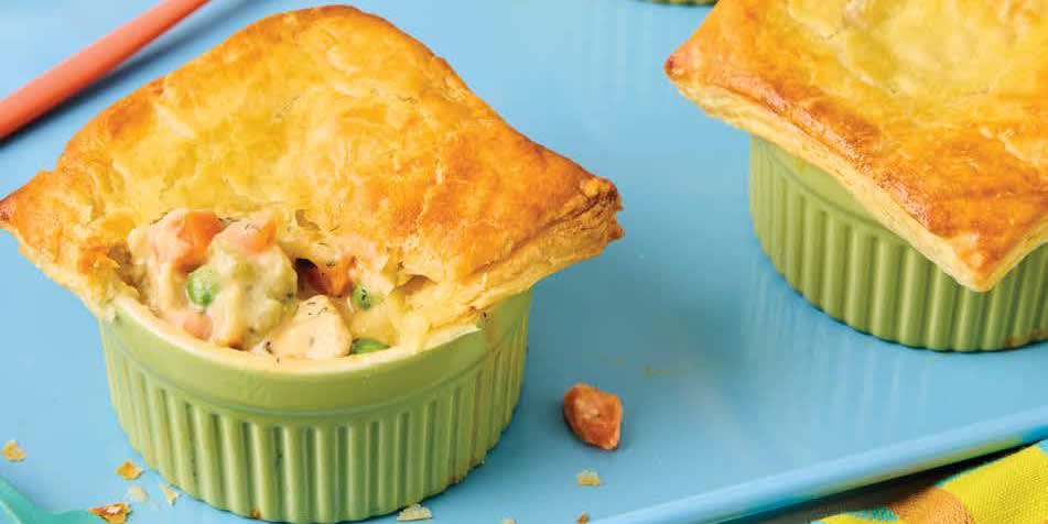 These Mini Chicken Pot Pies Are Perfectly Sized for Kids