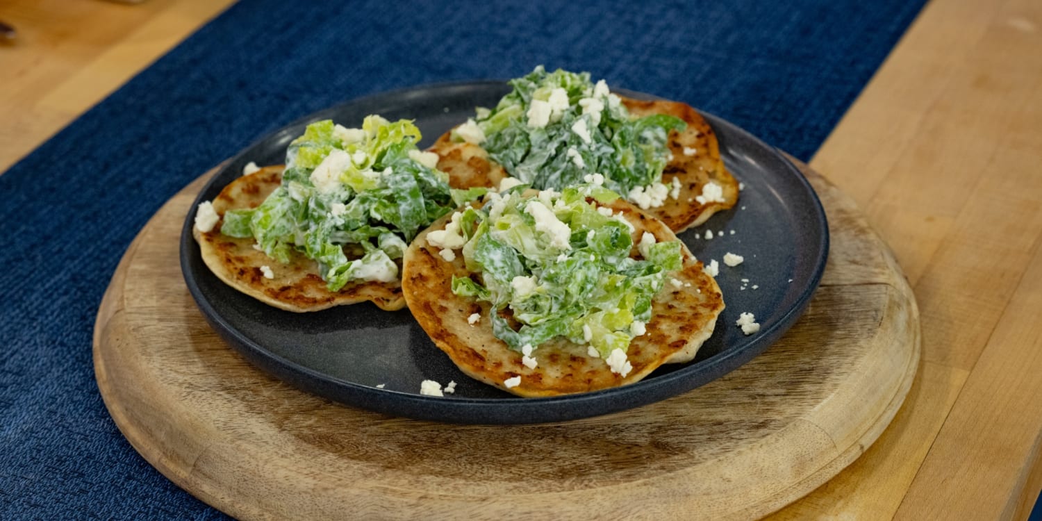 Take Smash Tacos to the Next Level With a Mediterranean Chicken Twist
