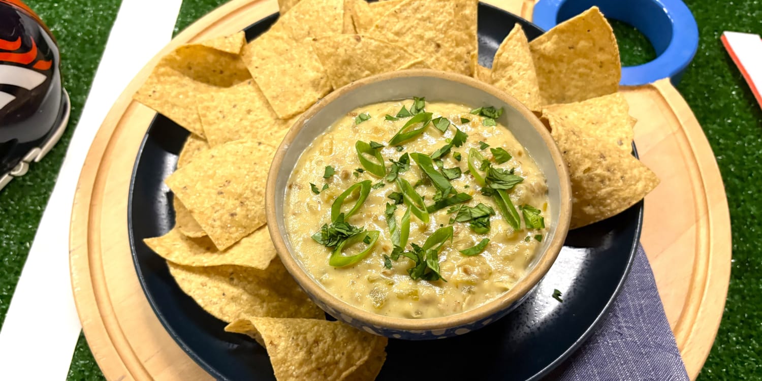 Green Chili Gets the Queso Treatment for Game Day