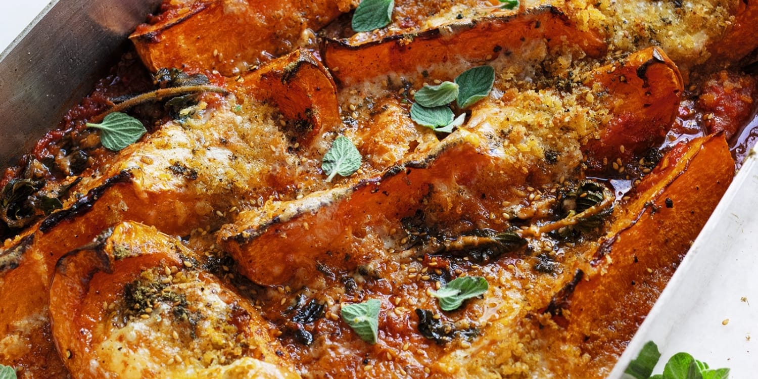 This 1-Pan Butternut Squash Parmesan Really Hits the Autumnal Spot