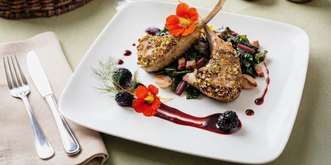These Herb-Crusted Lamb Chops Are a Taste of the Irish Countryside