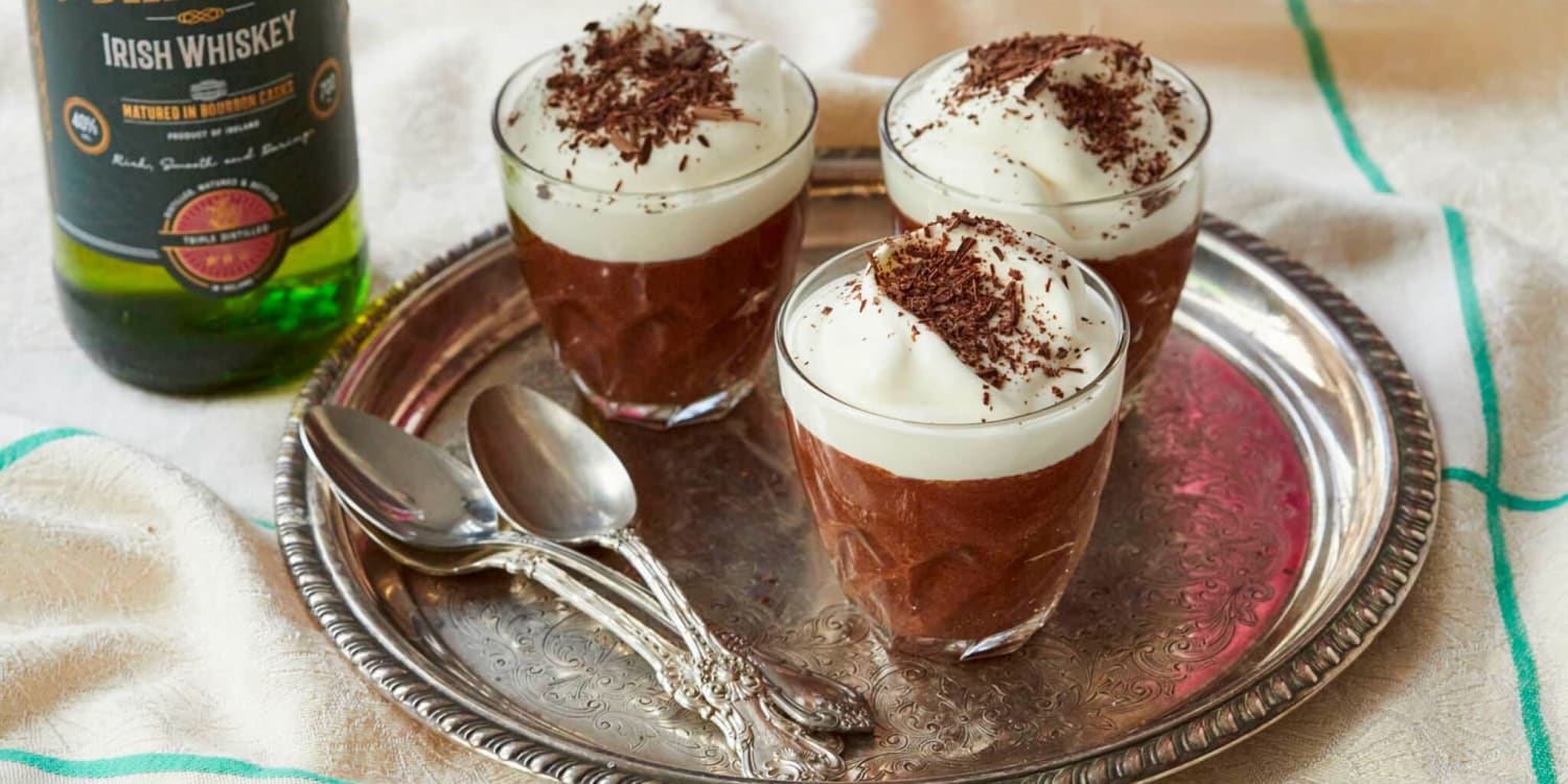 Irish Whiskey Chocolate Mousse Is Light Yet Decadent
