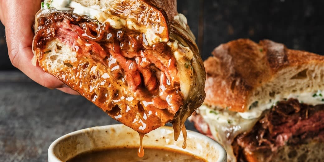 How to Make Salt Hank's Famous French Dip Sandwich at Home