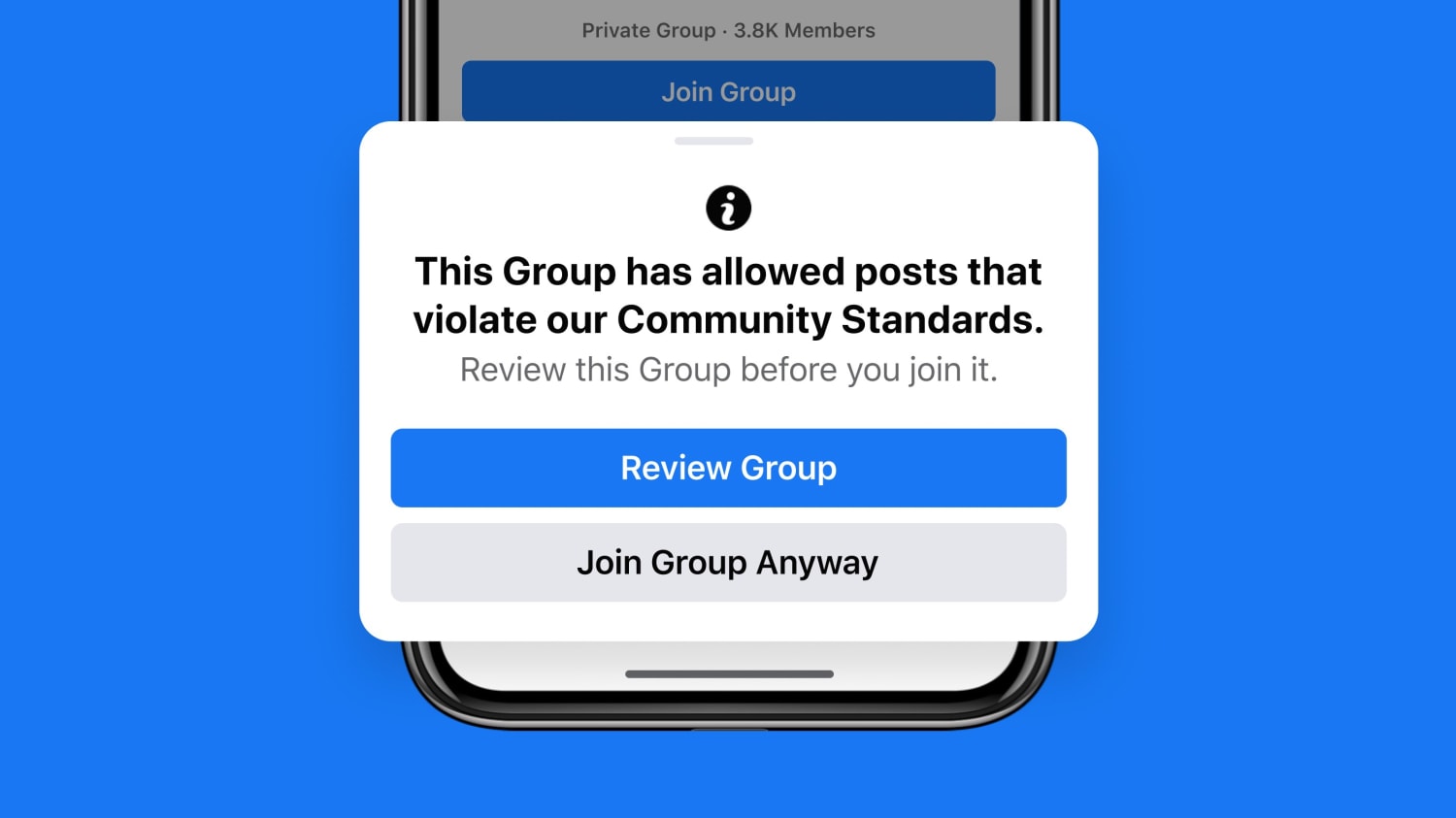 Facebook to crack down on groups that break its rules