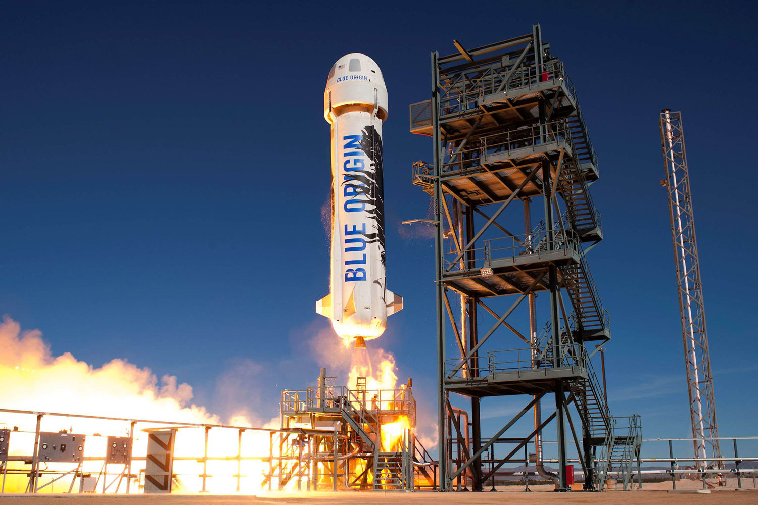 Blue Origin shows interest in national security launches - SpaceNews