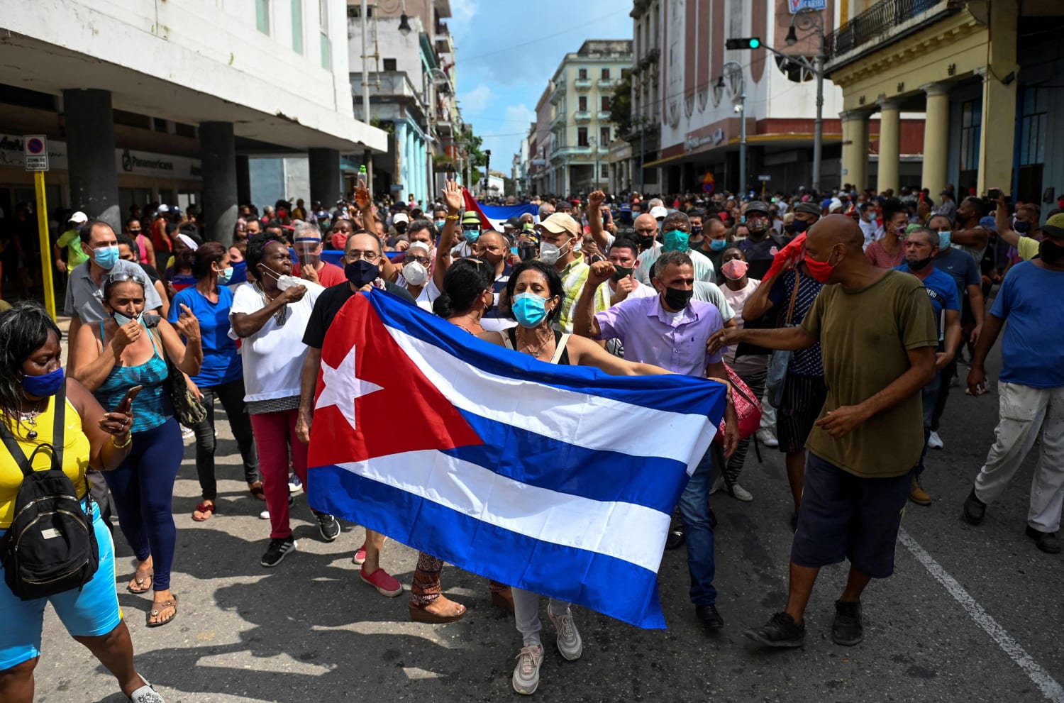 We Are No Longer Afraid Thousands Of Cubans Protest Against The Government