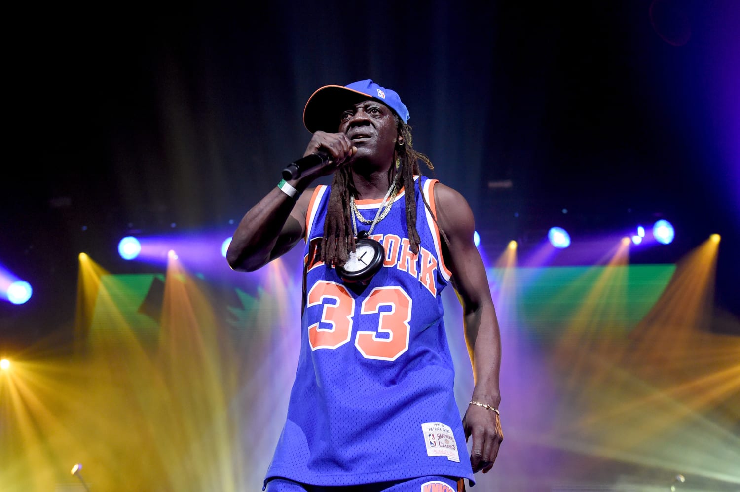 Rapper Flavor Flav faces domestic battery charge, police say.