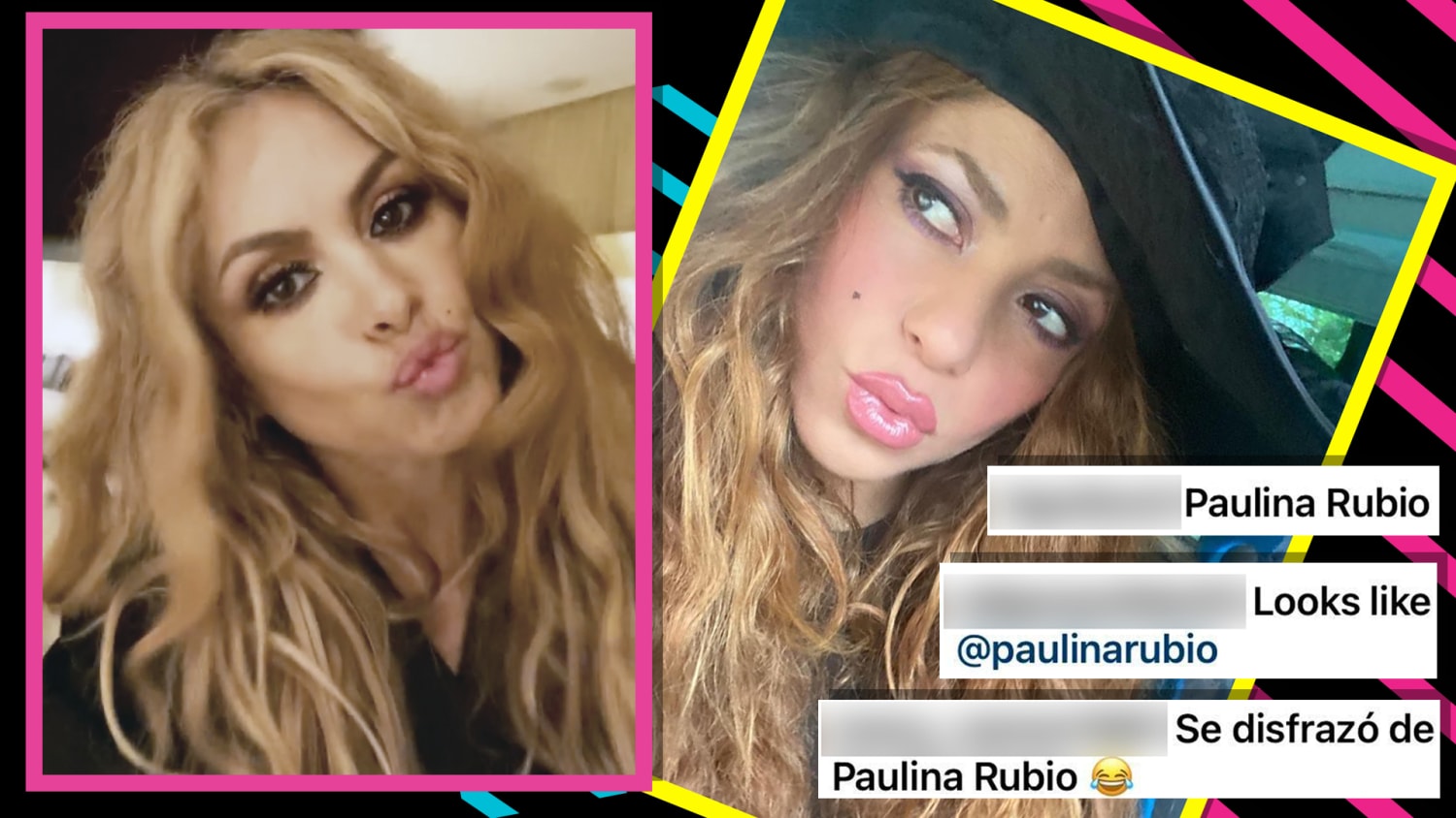 Paulina Rubio And Shakira