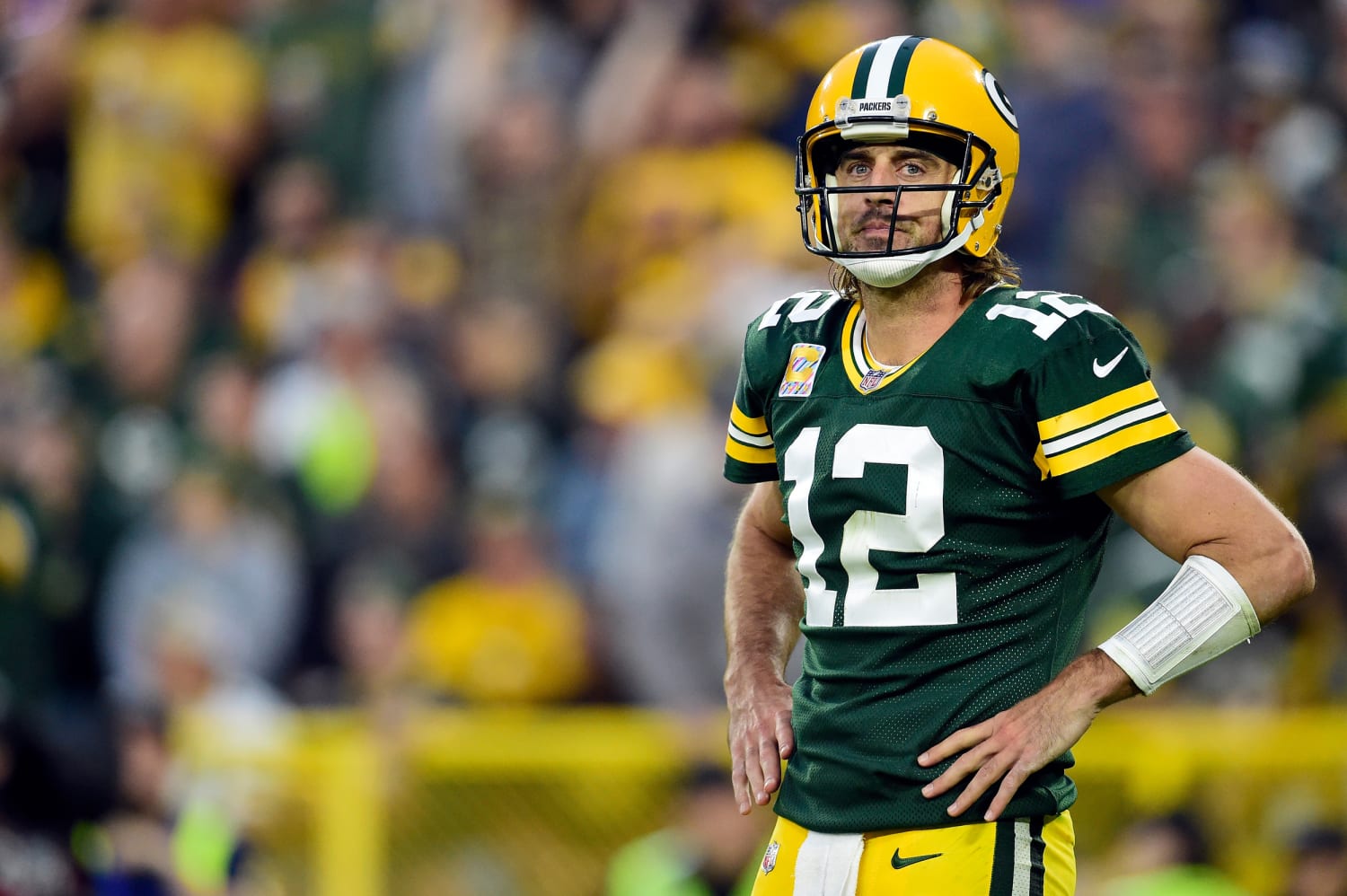 Aaron Rodgers’ State Farm ads might vanish. What’s next for his personal brand?