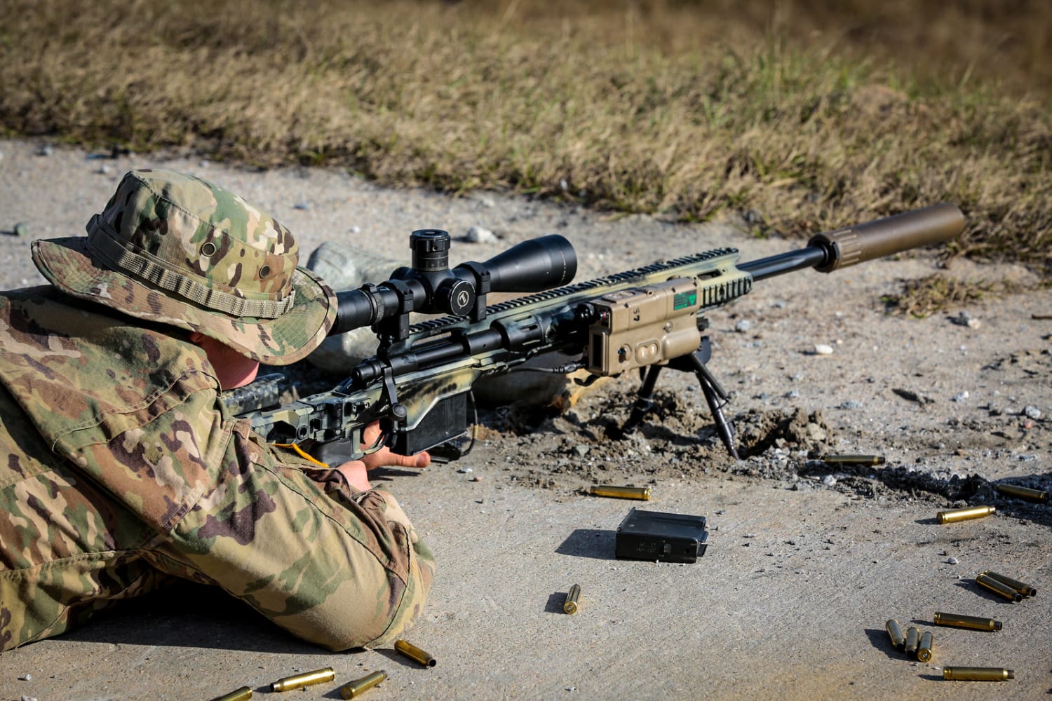 A milestone': First woman completes Army sniper course