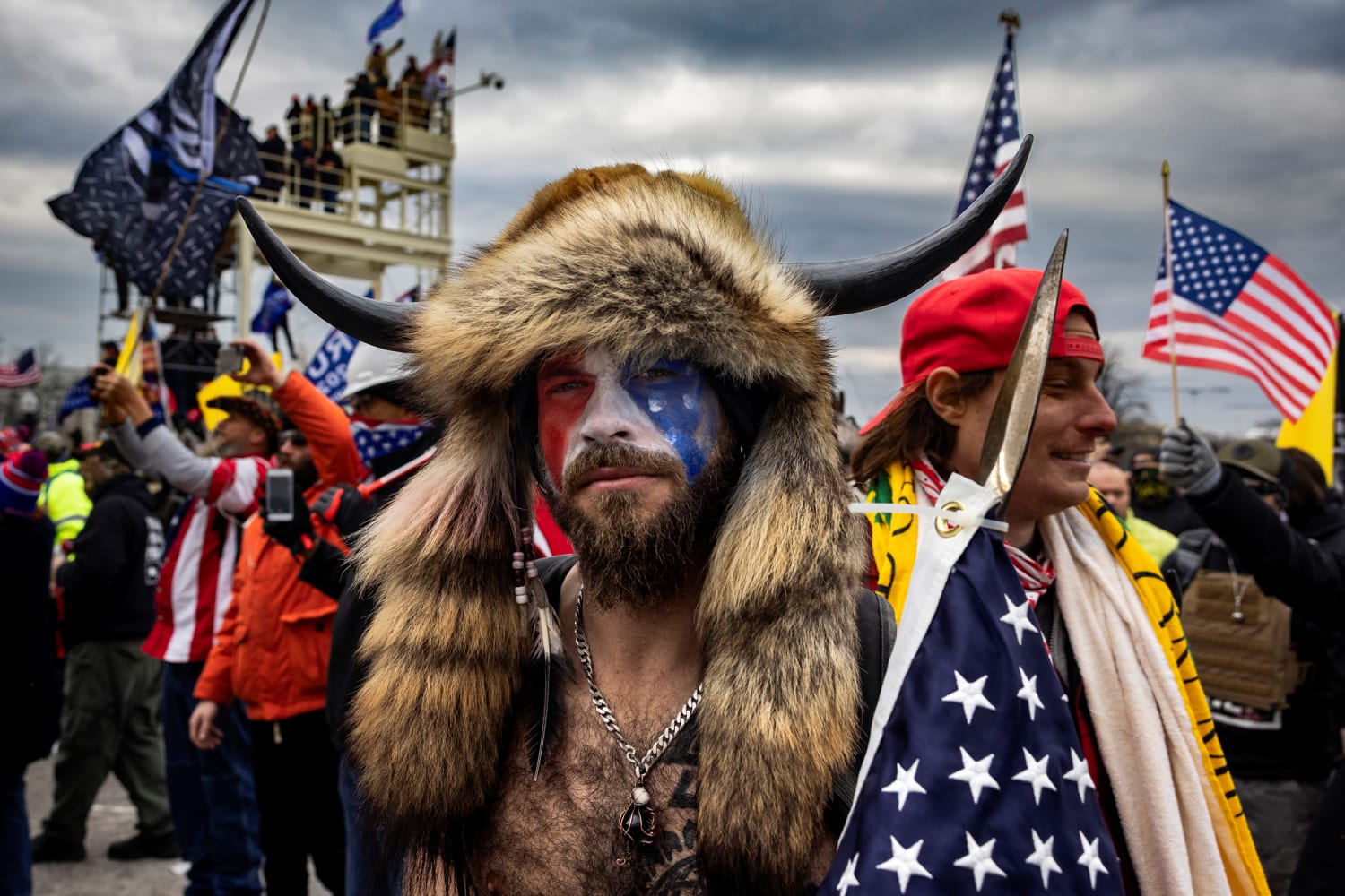 ‘QAnon Shaman’ who stormed Capitol in horns should spend 51 months in prison, prosecutors say