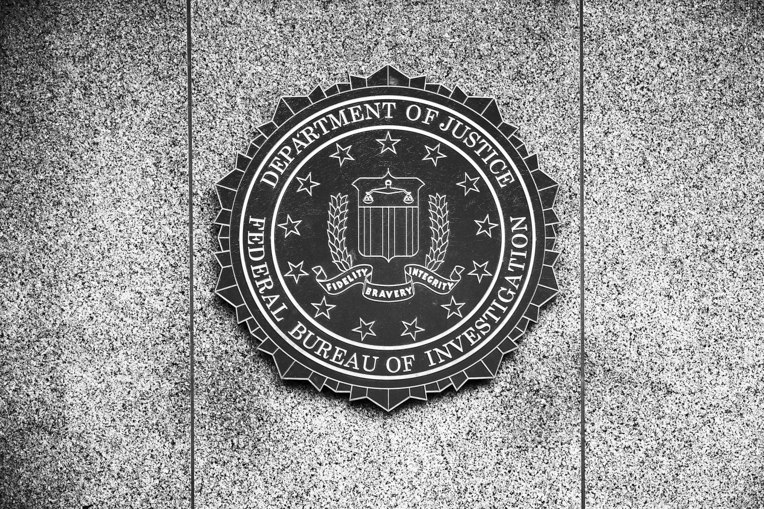 Fbi Logo Black And White