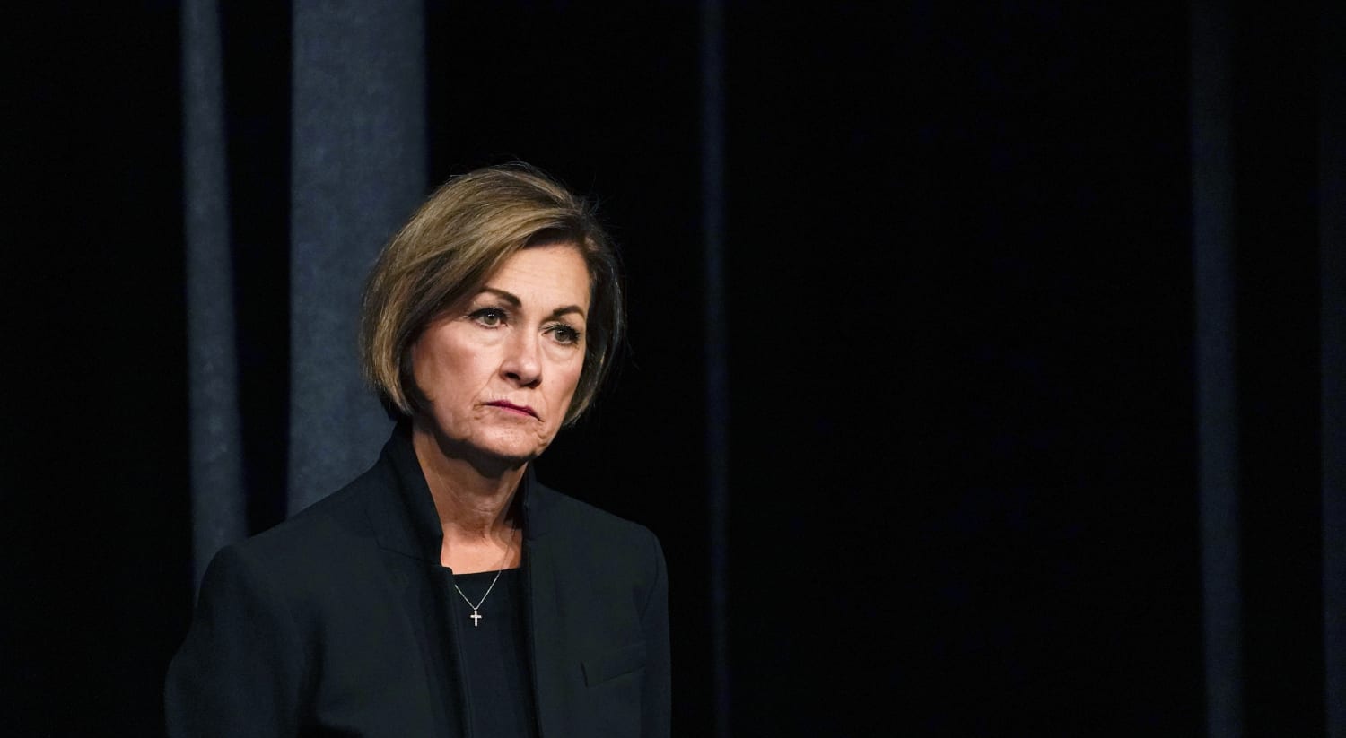 Iowa governor improperly used $450,000 in Covid funds for salaries, audit  finds