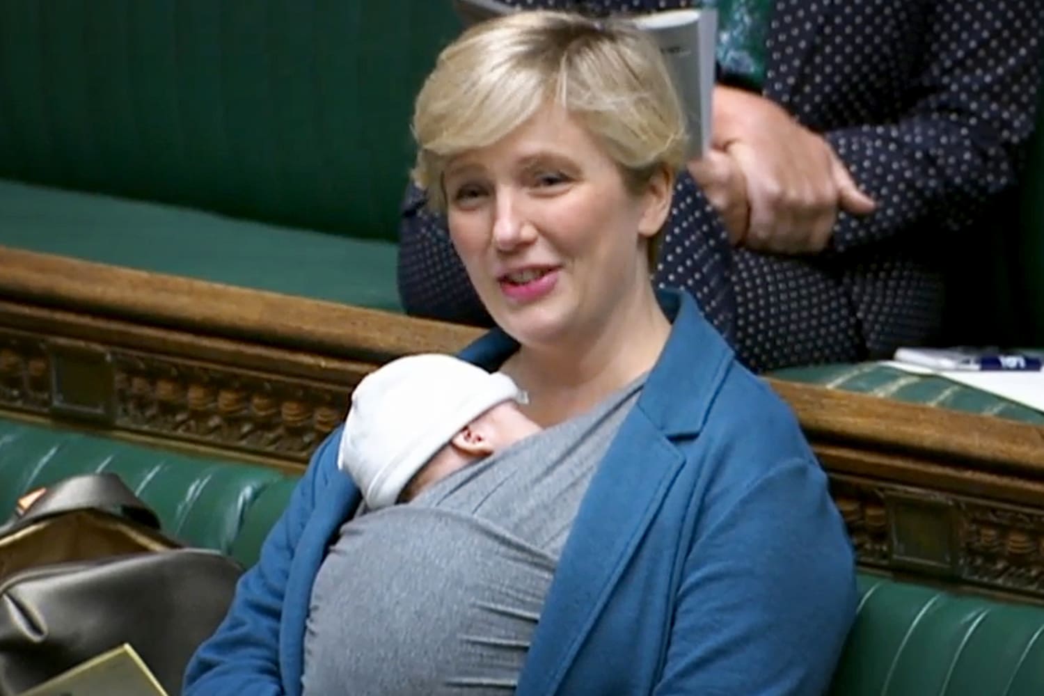 Mother-of-Parliaments?-British-MP-stirs-debate-after-being-told-not-to-bring-baby-to-work