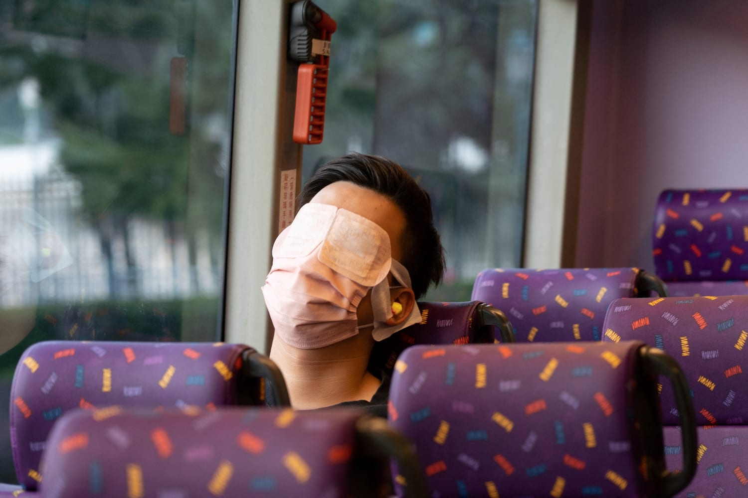 This bus won’t get you out of Hong Kong, but it might get you to sleep