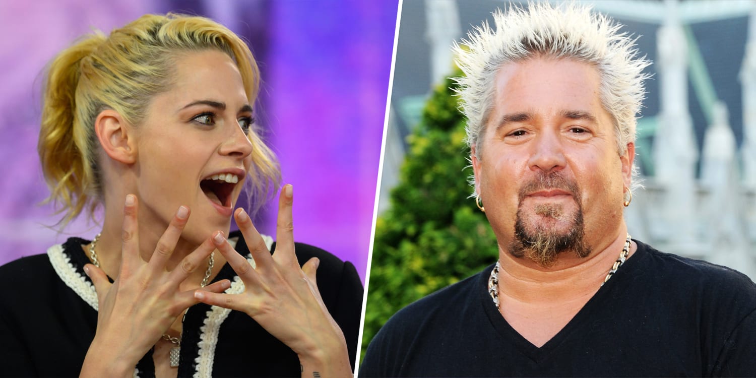Guy Fieri surprised Kristen Stewart on ‘TODAY’ after she said she wanted him to officiate her wedding