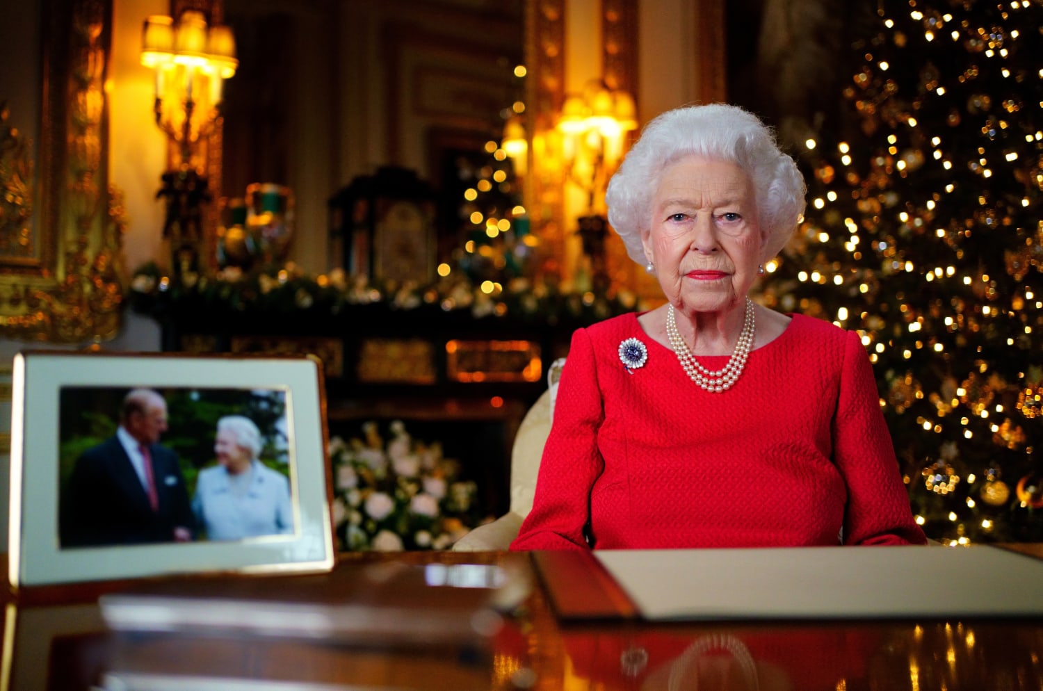 Queen Elizabeth speaks of shared grief in first Christmas speech since her husband’s death