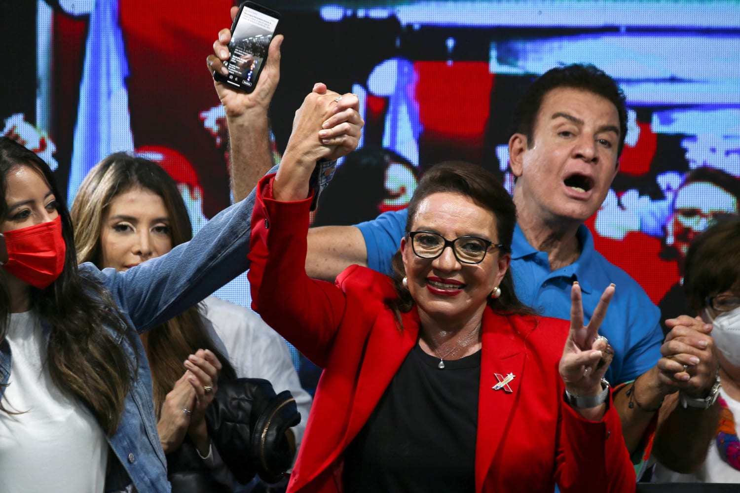 Honduras elected its first female president,  Xiomara Castro