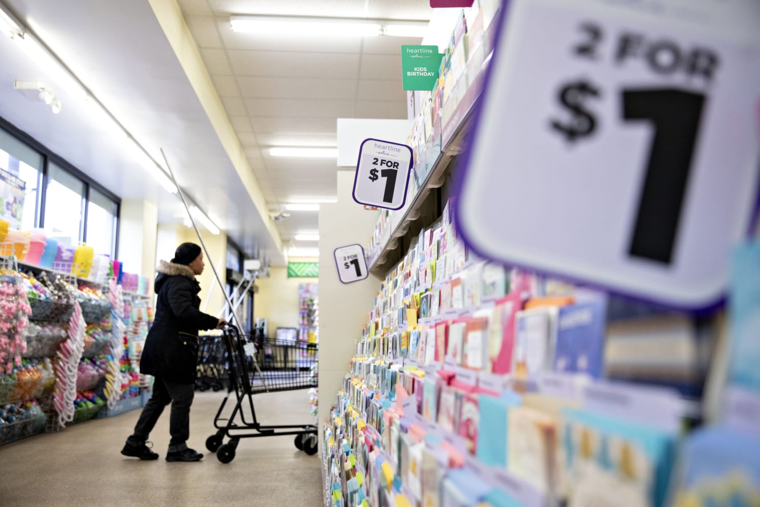 As inflation hits harder, middle-class shoppers gravitate to dollar stores