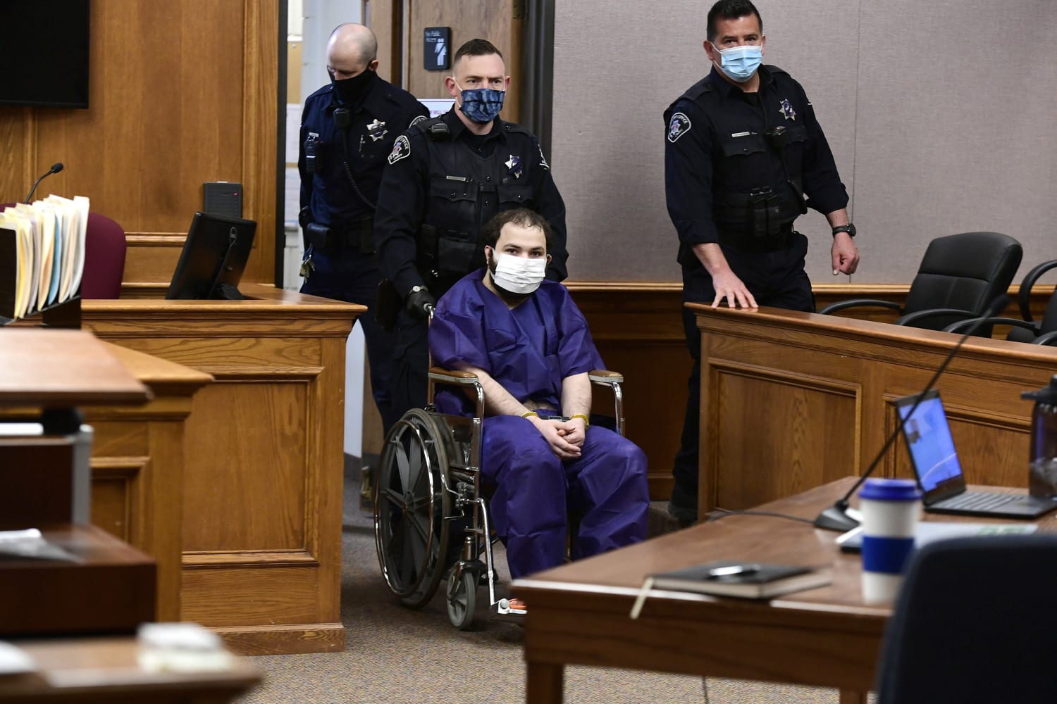 Man accused of killing 10 people at Colorado supermarket found incompetent to stand trial