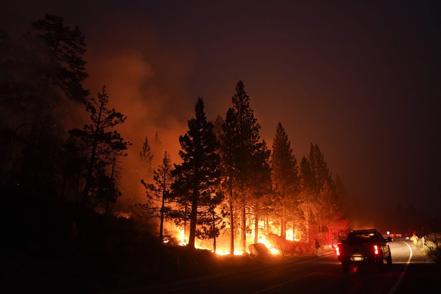 California father, son accused of reckless arson in massive Caldor Fire