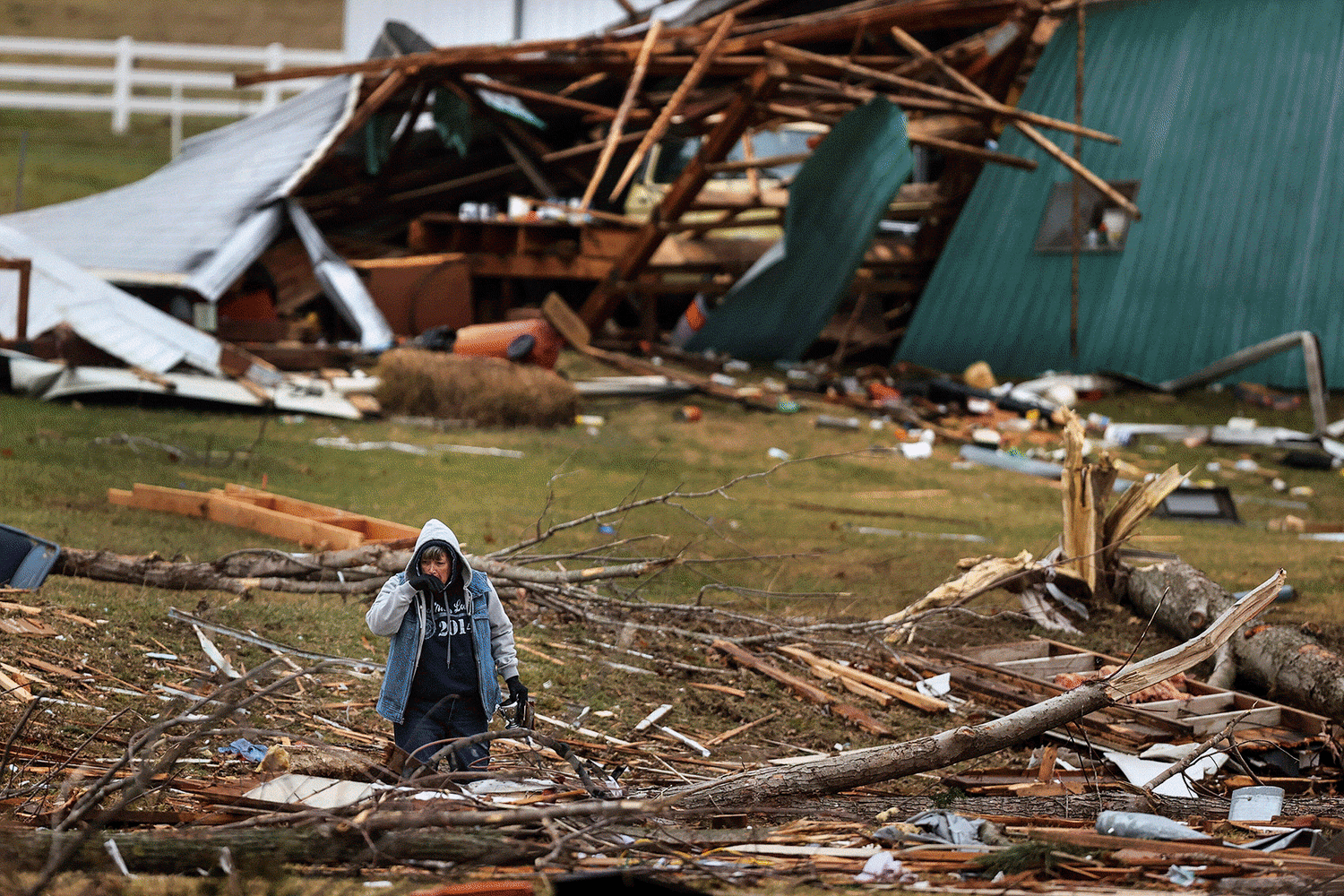 At least 70 feared dead in Kentucky as tornadoes rip through swaths of U.S.