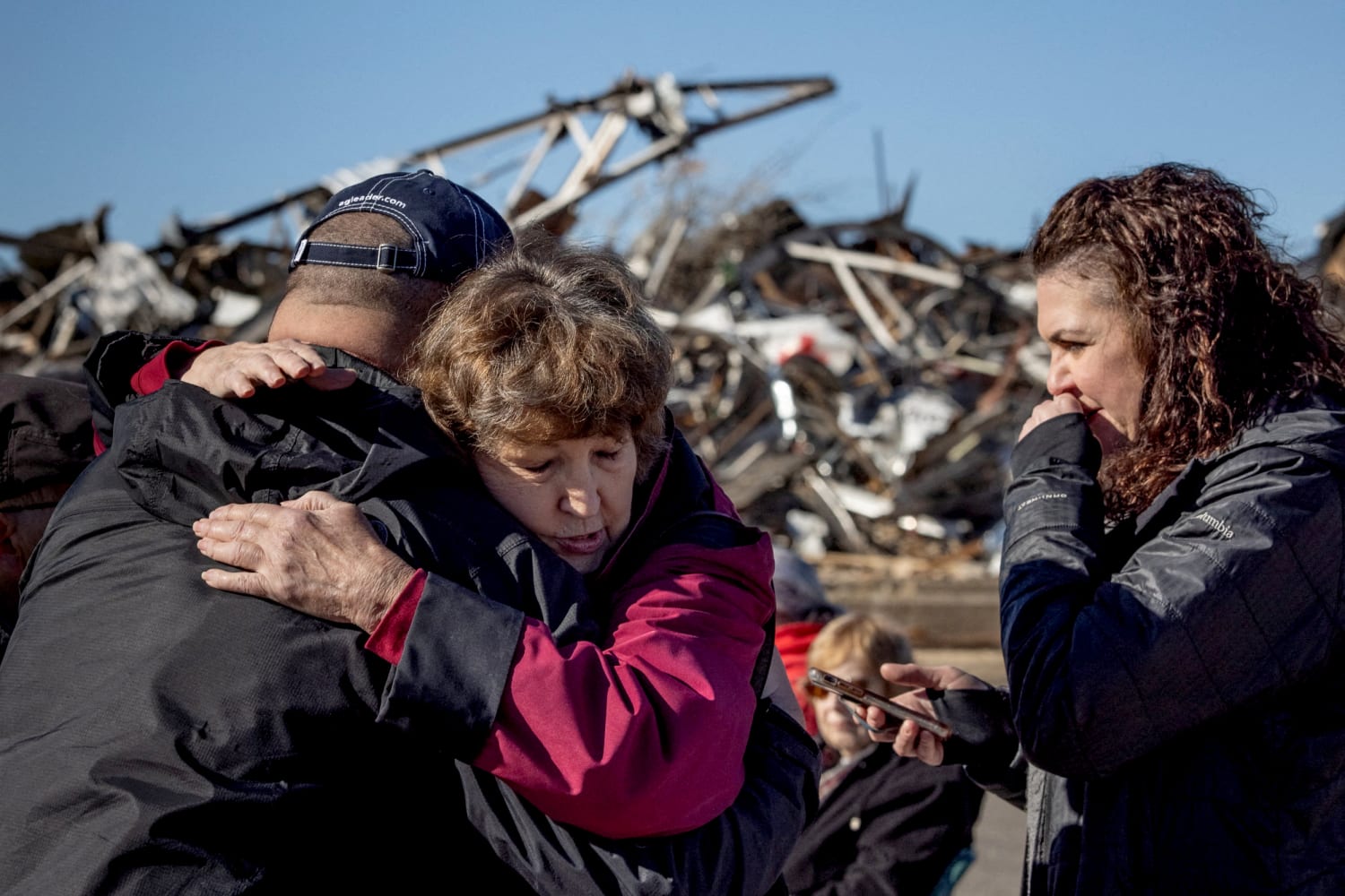 Kentucky struggles to count dead after disaster declared in the state