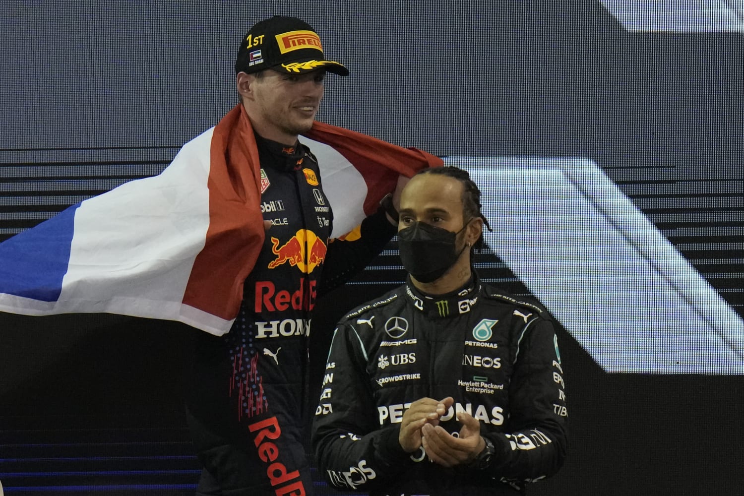 Verstappen wins Formula 1 title with dramatic, controversial last lap pass of Hamilton