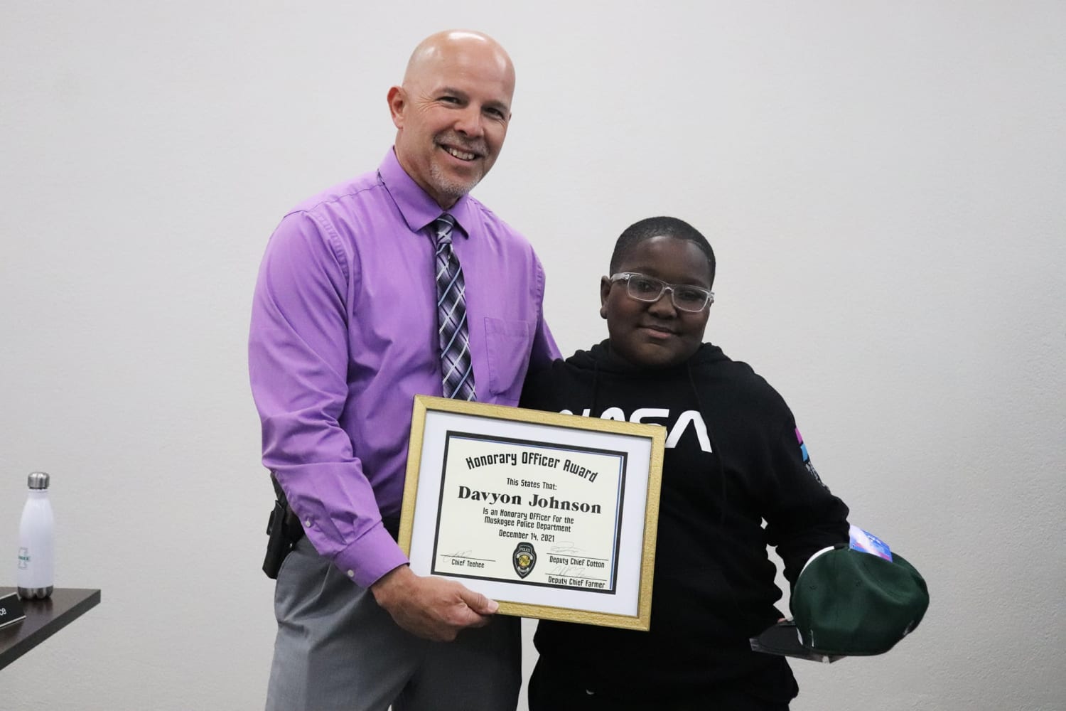 11-year-old Oklahoma boy awarded for saving lives in separate incidents on Dec. 9