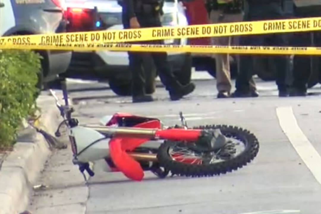 13-year-old boy on dirt bike dies during attempted traffic stop by Florida police
