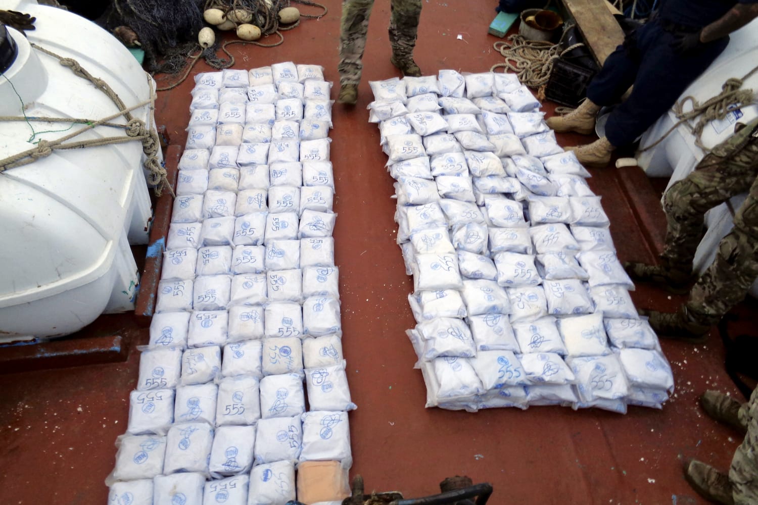 $4 million worth of heroin seized by U.S. Navy in Arabian Sea