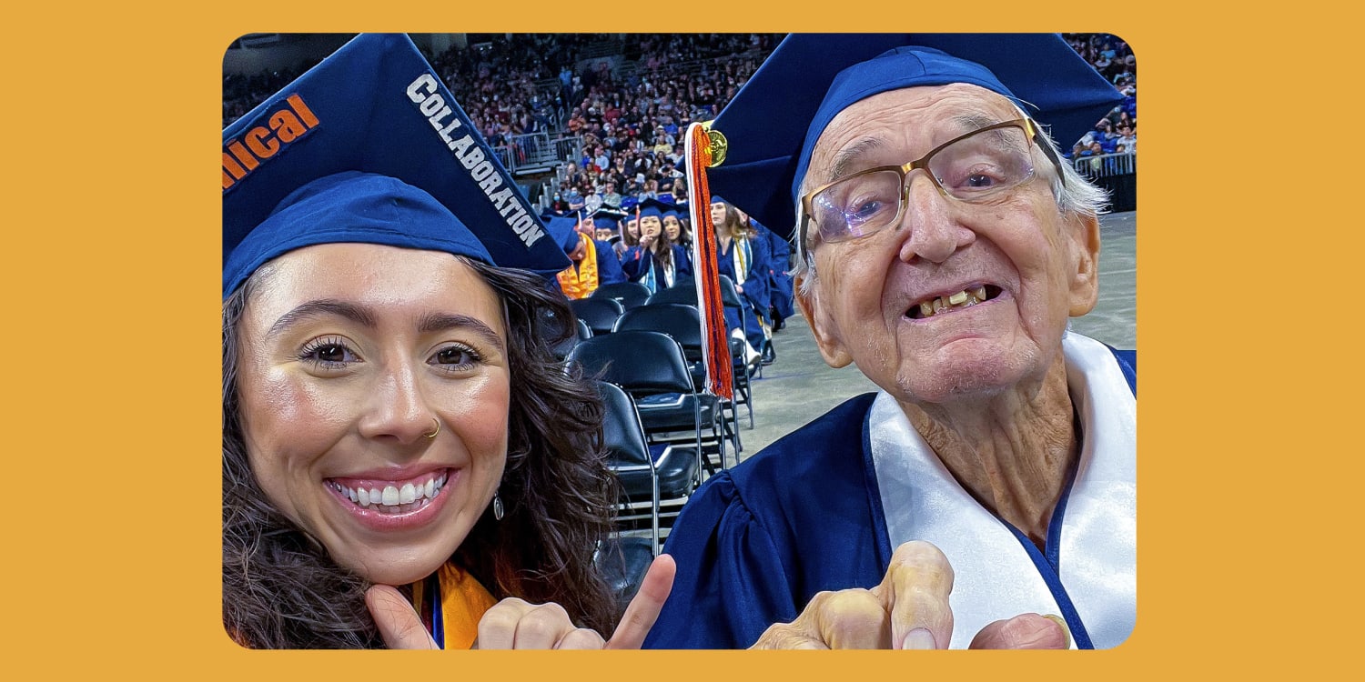 subscribe to News Without Politics, How amazing! Women graduates college with her 88-year-old grandfather!, unbiased news source