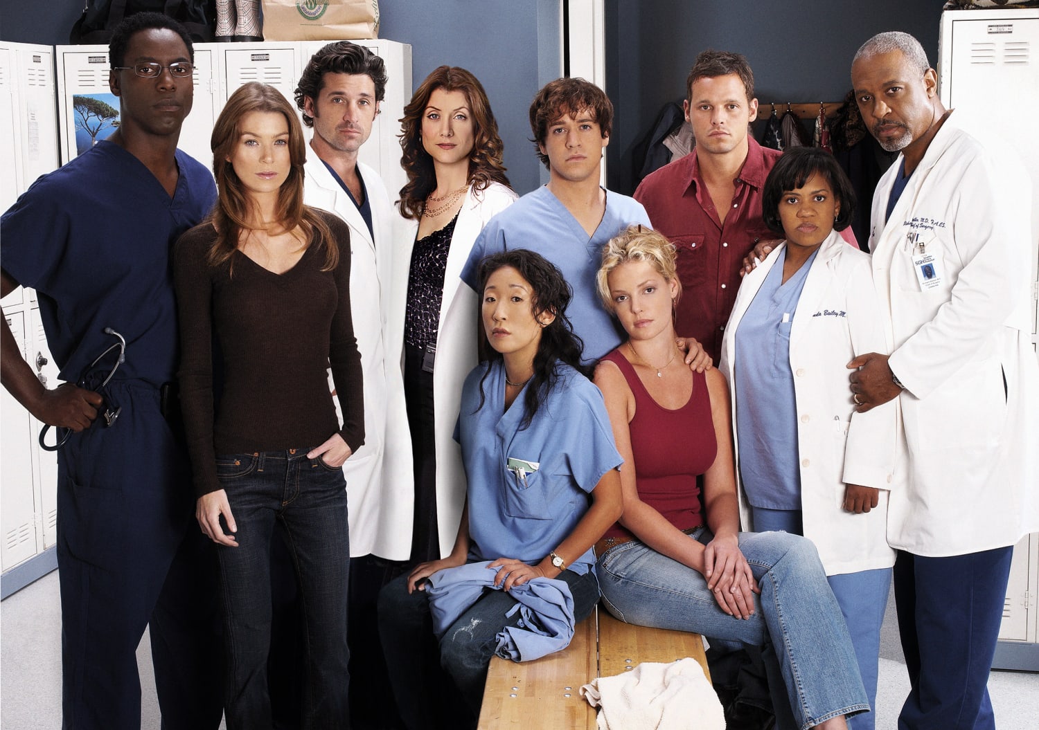 Crew Cast and Greys Anatomy (2005) Save Me