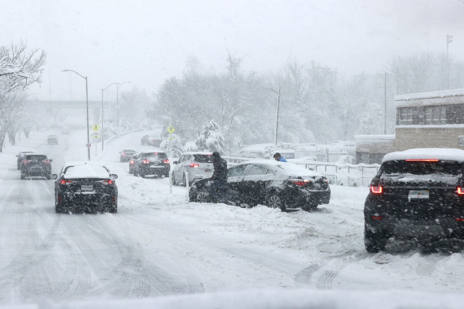 Drivers stranded for hours on I-95 in Virginia after winter storm describe chaos