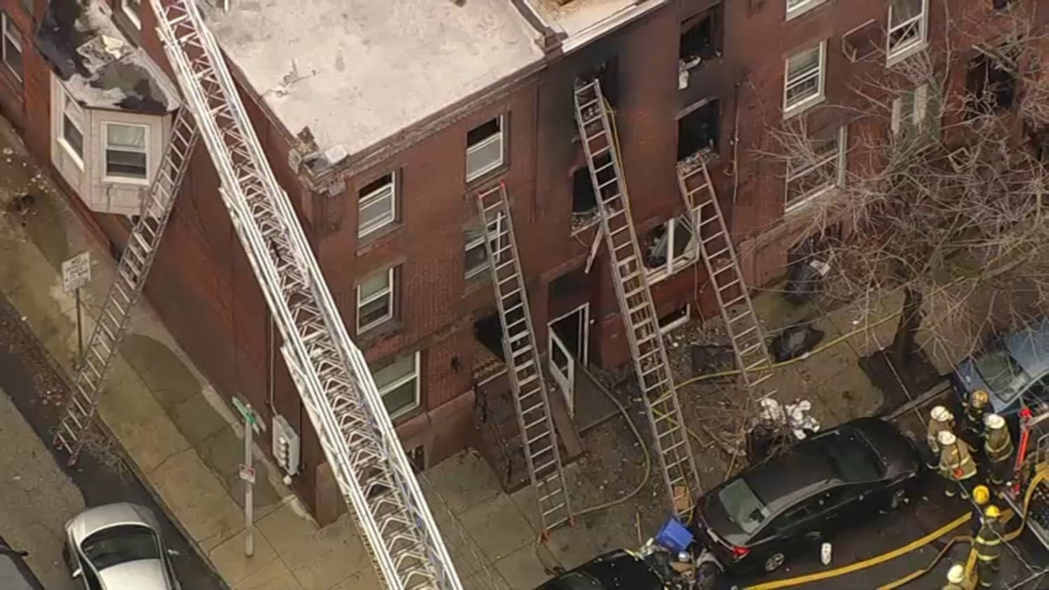 13 killed, two others injured in fire at Philadelphia rowhouse, police say